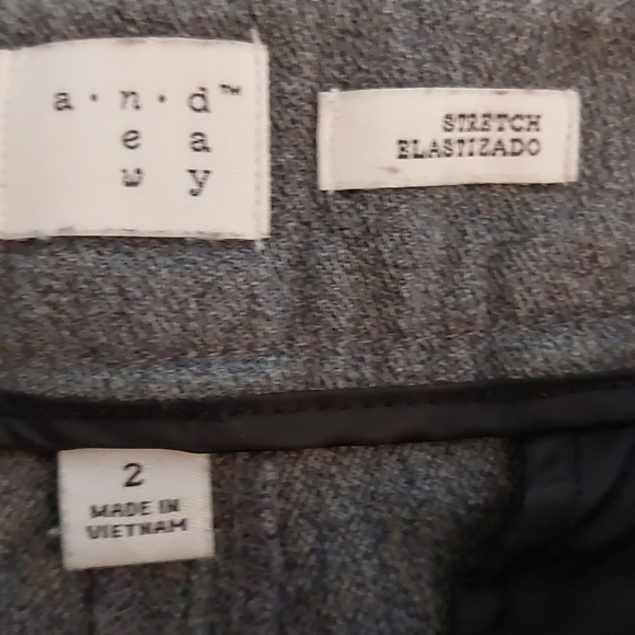 A New Day Grey Dress Pants - Picture 2 of 5
